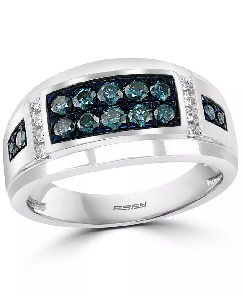 EFFYÂ® Men'S Diamond (3/4 Ct. T.W.) Ring in 14K Gold (Also in Sapphire)