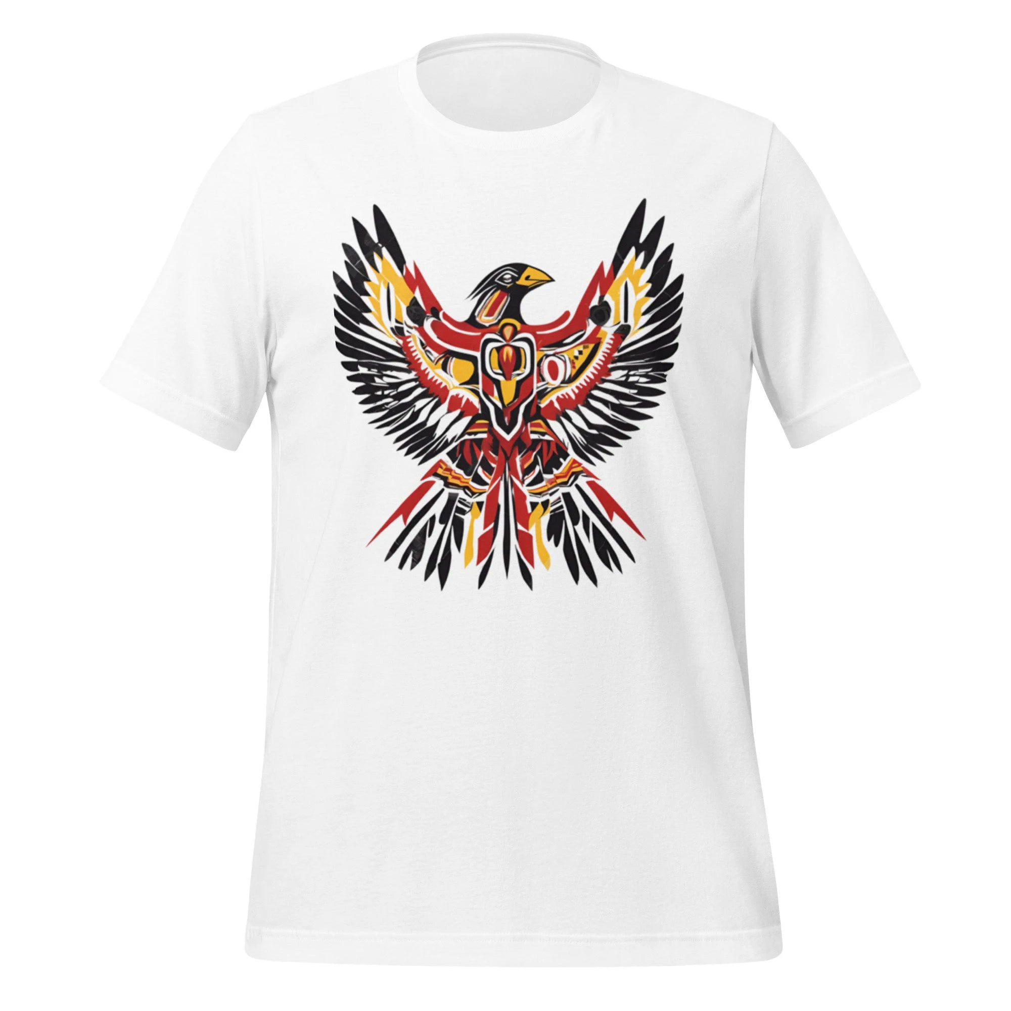 Native American Thunderbird T-Shirt: Cree Design