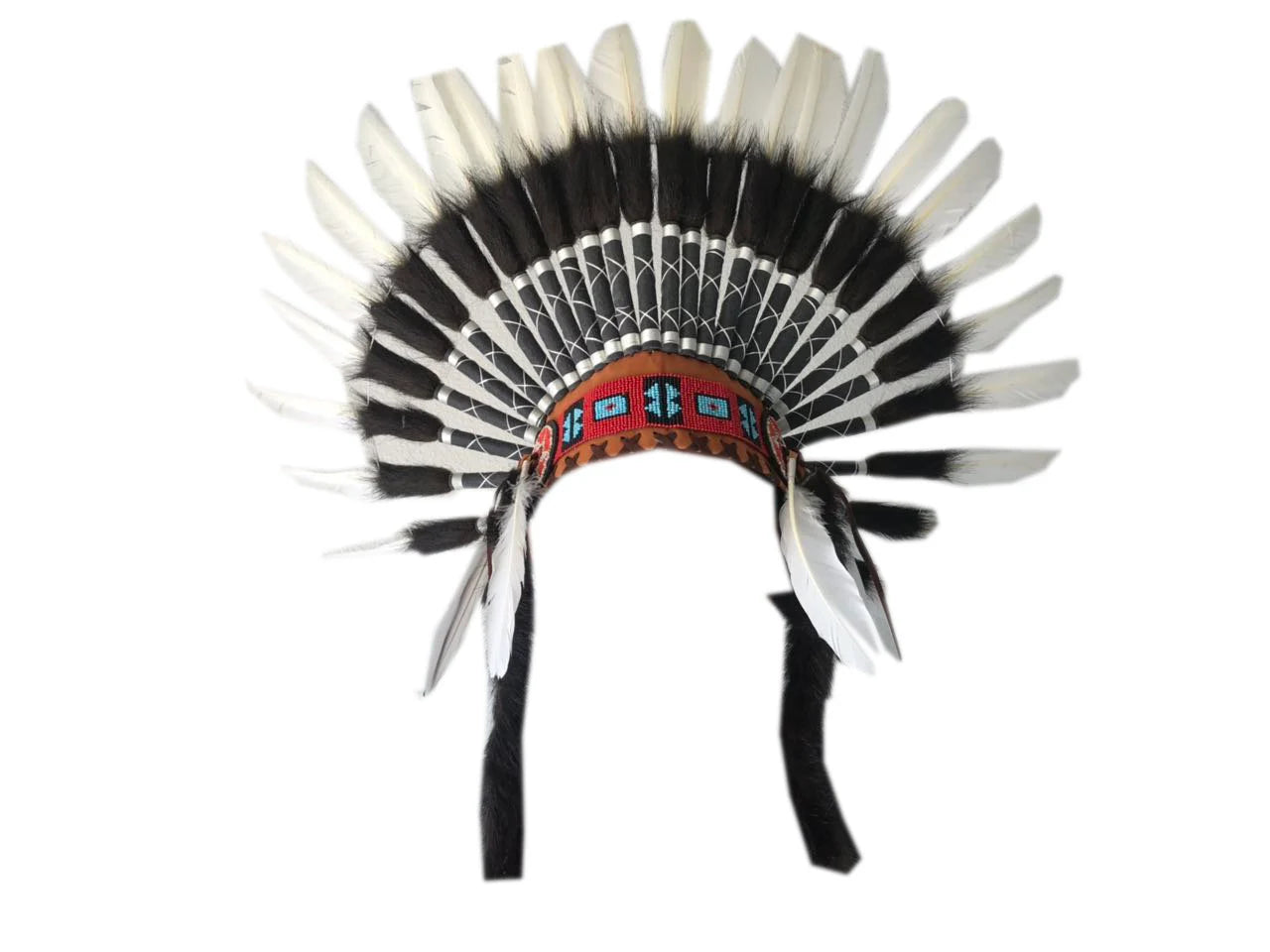 Warbonnet Chiefhats, Native American Indian Inspired, Feather Headdress