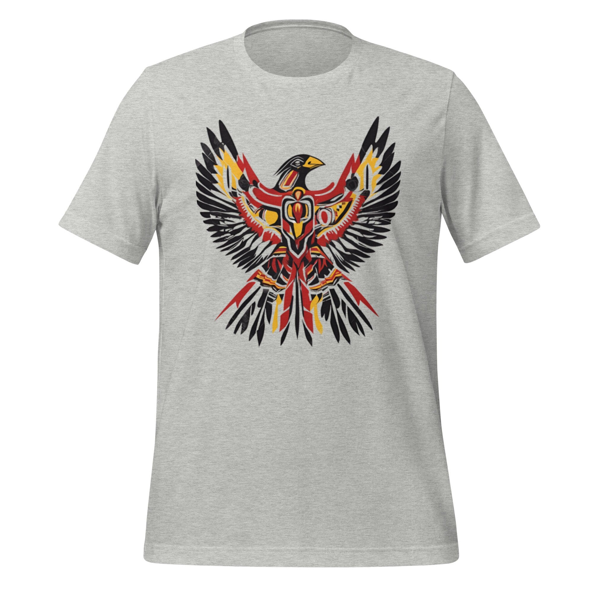 Native American Thunderbird T-Shirt: Cree Design