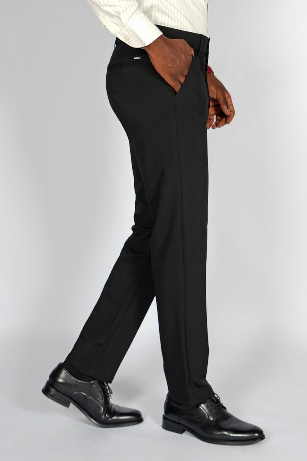 Men'S 4-Way Flex Stretch Slim Fit Dress Pants